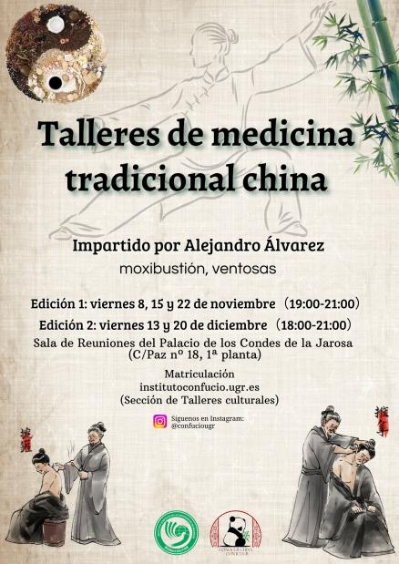 Cartel talleres medicina tradicional china nov dic 2024